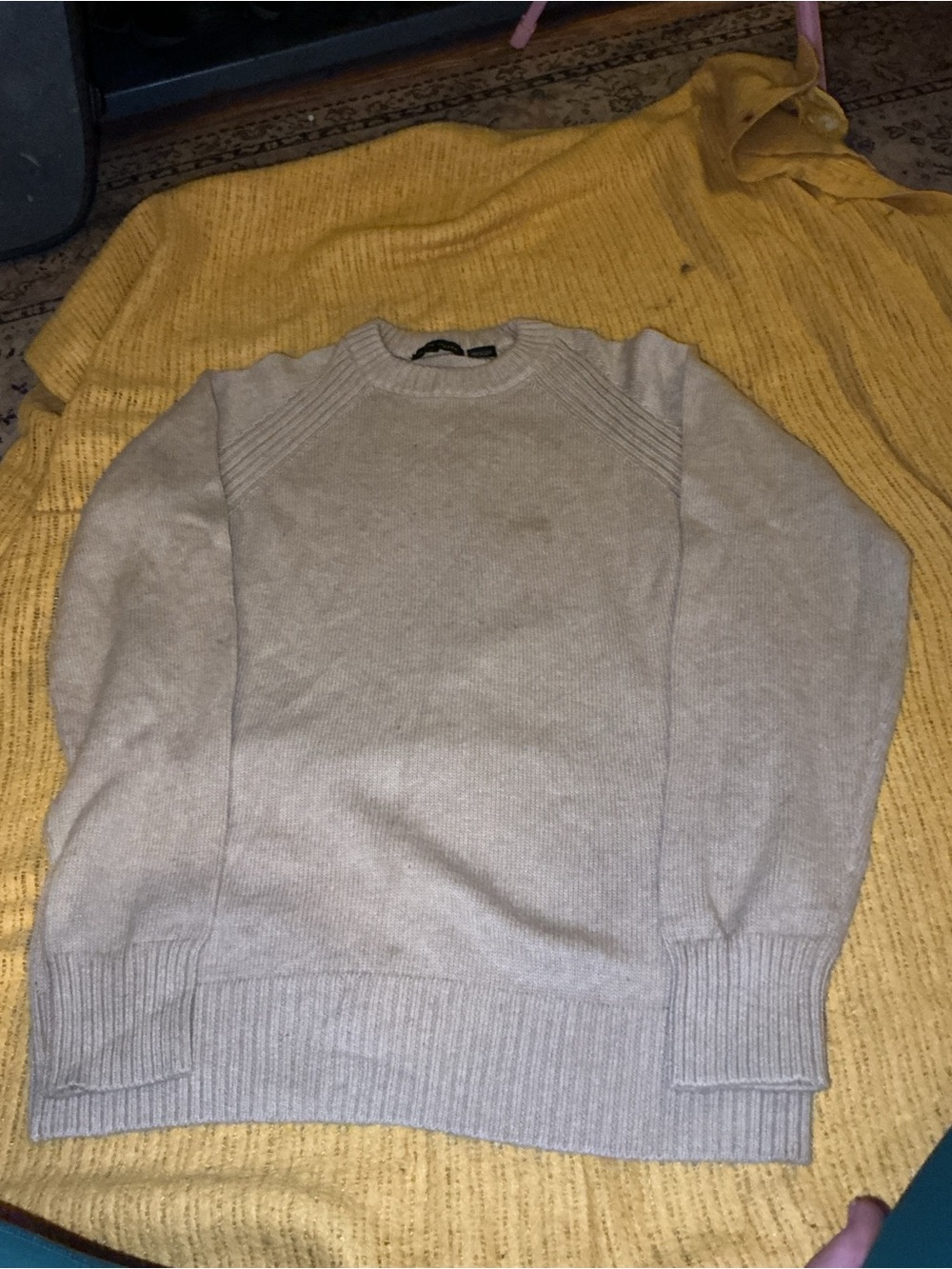 Woman’s Crewneck Sweater in Light cream